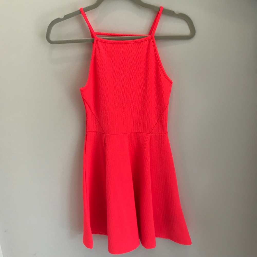 H&M Divided Neon Dress 4 NWT